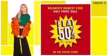 Will you be a part of Kolkata’s Biggest Forever 21 Sale?!  South City Mall
