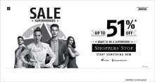 Be the Sale Superhero!  Up To 51% off Sale at Shoppers Stop  Begins on June 23, 2018