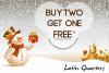 Buy Two Get One Free* from 14 to 16 December 2012 at all Latin Quarters Exclusive Stores