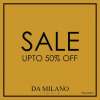 Sales in Kolkata - DA MILANO End of Season Sale - Upto 50% off Starts 3 July 2015
